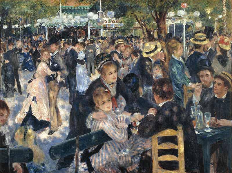 Bal du moulin de la Galette, Pierre-Auguste Renoir